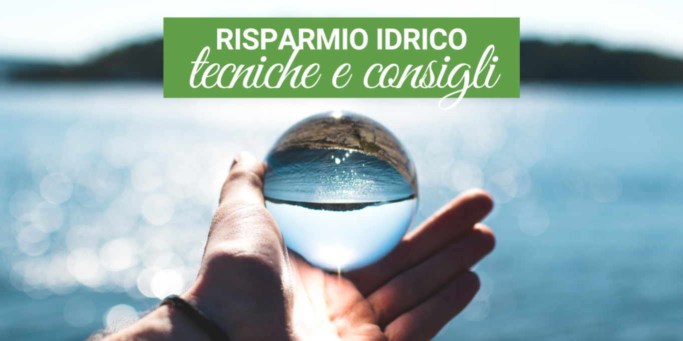 Risparmio idrico